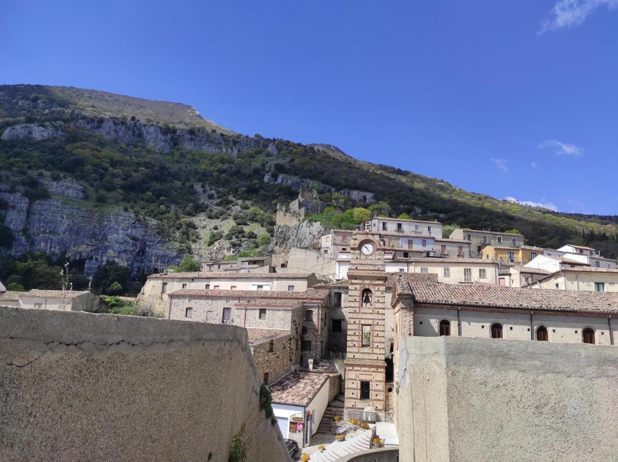 Antica Dimora Palazzo Rovitti Panzió Cerchiara di Calabria Kültér fotó