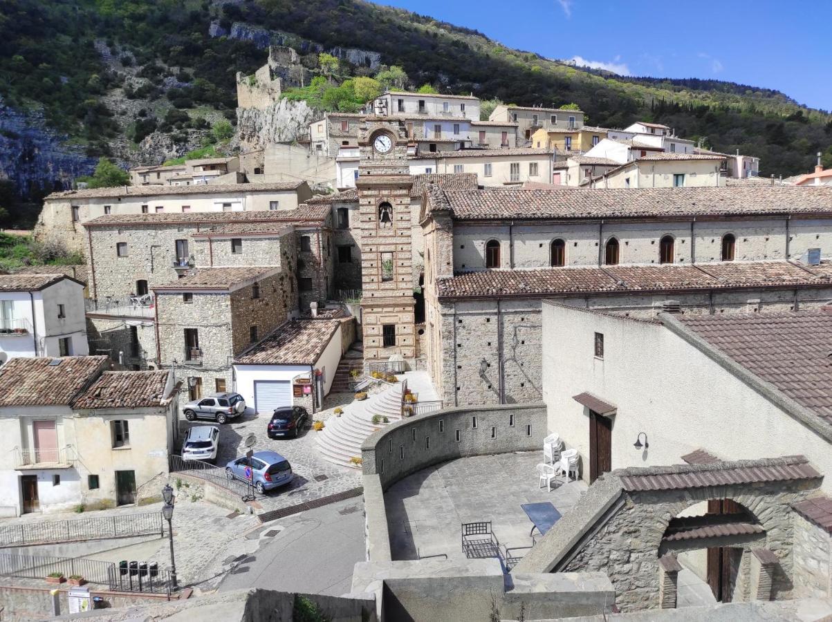 Antica Dimora Palazzo Rovitti Panzió Cerchiara di Calabria Kültér fotó