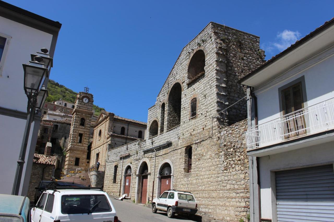 Antica Dimora Palazzo Rovitti Panzió Cerchiara di Calabria Kültér fotó