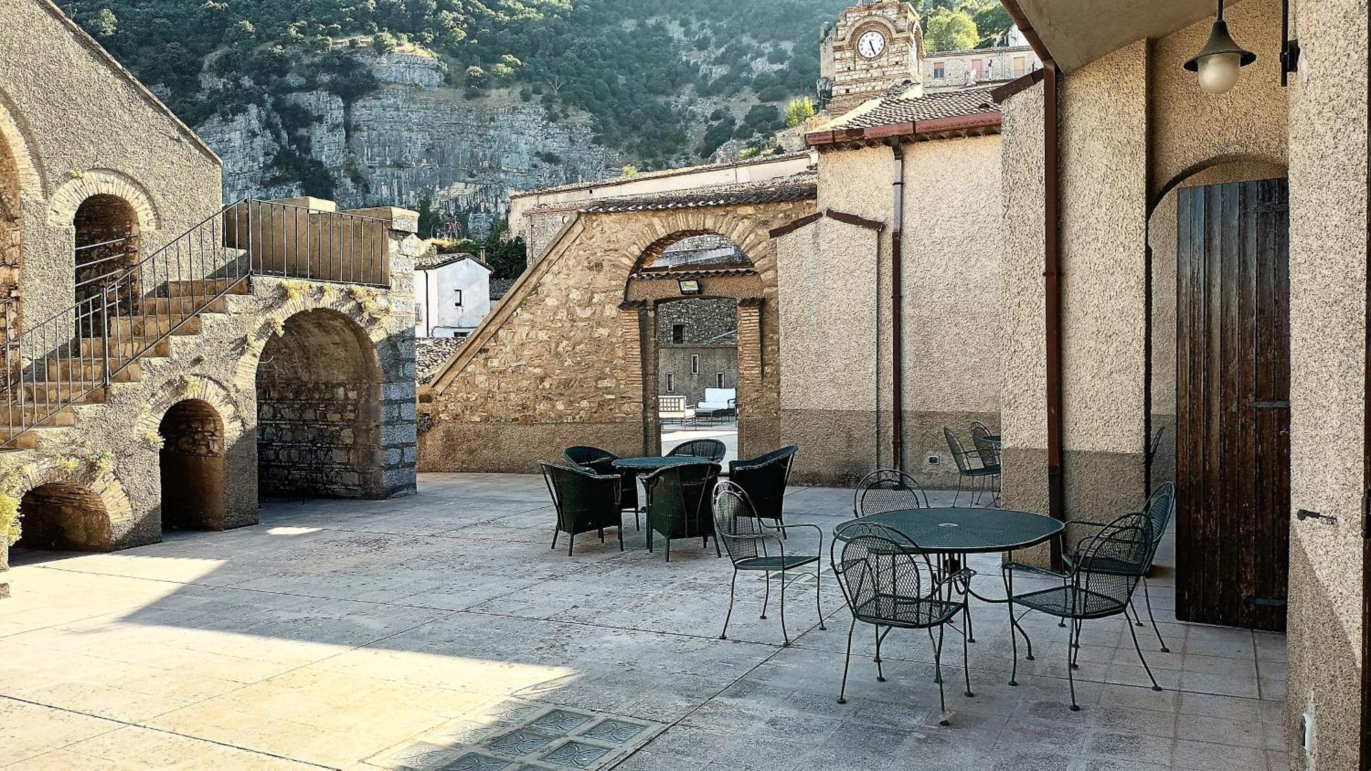 Antica Dimora Palazzo Rovitti Panzió Cerchiara di Calabria Kültér fotó